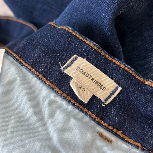 Madewell Medium Rinse Roadtripper high Rise Skinny Blue Denim Jeans - Picture 5 of 12